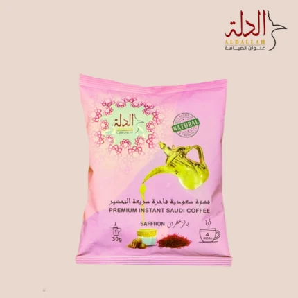 قهوه الدلة بالزعفران 30 جرام